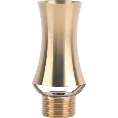 Buse de fontaine en cèdre, tête d'arrosage réglable pour étang, filetage femelle G1/2 et mâle G3/4, brumisateur de bassin.
