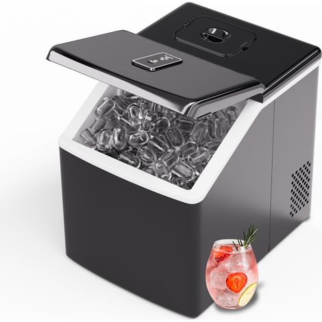 Klarstein Macchina per cubetti di ghiaccio Clearcube ghiaccio ialino 13 kg/24 ore