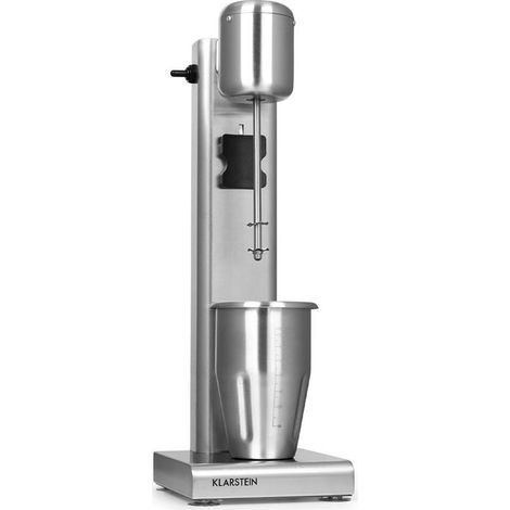 Klarstein Kraftpaket Pro Mezclador batidor de bebidas proteicas 80W Acero inoxidable plateado