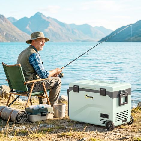 Réfrigérateur portable à compresseur de 42,5 L avec contrôle par application, -20 °C à 20 °C (1/5)