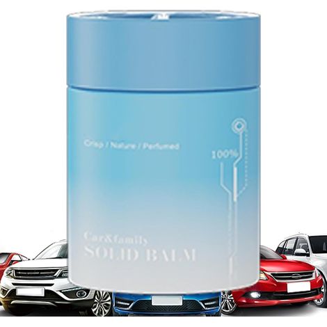 Gel de parfum pour voiture, désodorisant automatique Élimine les odeurs maison au La boîte de gel parfumée offre un parfum durable pour l'intérieur de la maison et de la voiture (1/5)