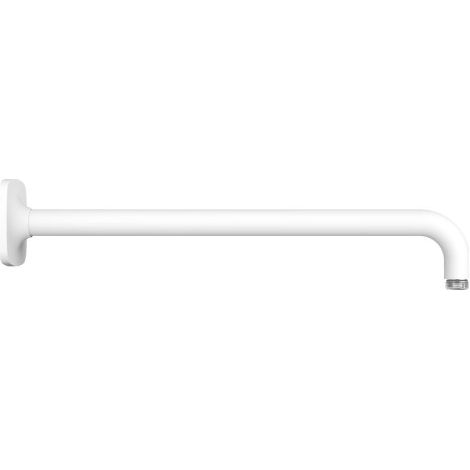 Bras mural Pour pommeau de douche Blanc mat - TRES 13463322BM