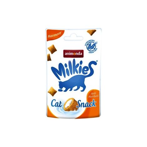 Animonda Cat  Milkies  Knusprige, getreidefreie Katzenleckerlis – Harmony 30 g