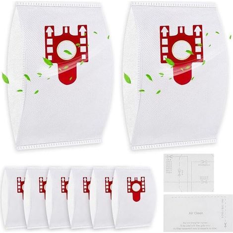 15 Remplacement Sac pour aspirateur Miele Compact C2 Compact C1 Complete C1 FJM série S2 S3 S4 S5 S6 S7 avec 2 filtres (1/5)
