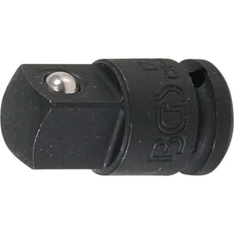 Adaptateur de Clé à Douille à Choc - Femelle 6,3 mm (1/4), Mâle 10 mm (3/8) - Acier Résistant - Adaptation - D-Work (1/5)