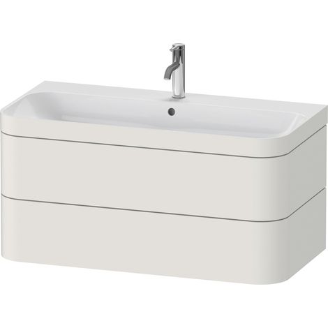 Duravit Happy D.2 Plus Set de encastre a pared, 975x490mm, 2