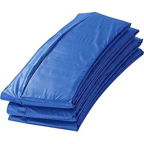 Sicherheitsmatte für Trampolin, Ersatz-Trampolinmatte, Sicherheitsmatte, Ersatz-Seitenabdeckung (Blau, 2,44 m) (1/5)