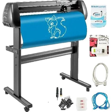 Découpeuse Vinyle, Matériau en Aluminium, Alimentation Max Papier 870 mm, Largeur Max de Découpe 780 mm, Types de Lame Standard/Compatible Roland, Vitesse de Découpe 10-800 mm/s
