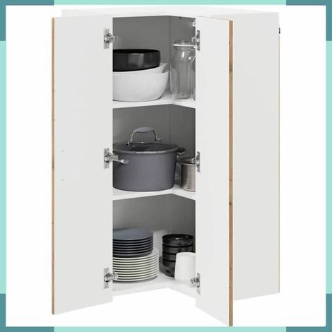 884823 Armoire de cuisine Kalmar Chêne artisanal 57 x 57 x 100 cm (1/5)