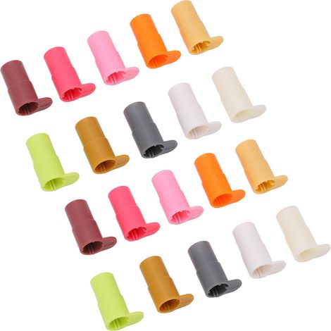Set mit 20 farbenfrohen ABS-Stiftadaptern, Ersatzzubehör für Cricut (1/5)