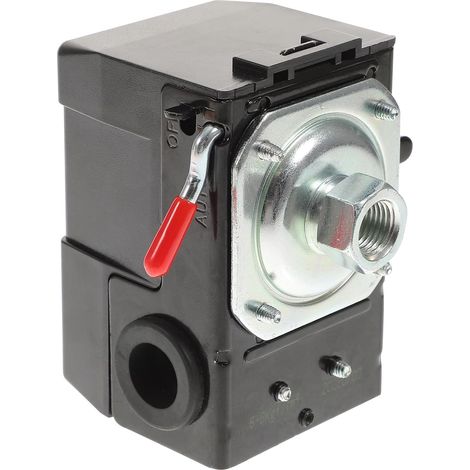 Pressostat compresseur pressostat compresseur air 90-120 psi caoutchouc cuivre usage professionnel avec alimentation en compresseur (1/5)