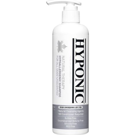 Shampoing sans parfum hypoallergénique 300 ml HYPONIC (1/4)