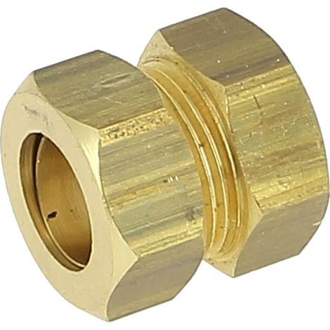 Raccord laiton biconique femelle 3/4 – Ø18 mm – Taraudage 20x27 – A.C.S. norme NF EN 12164