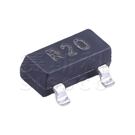 Original Changdian/Changjing CJ3420 N-channel MOSFET electronic component, 20V 6A, SOT-23 package, sold in packs of 5.