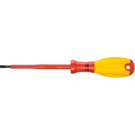 Tournevis d'électricien ∙ avec isolation de protection 810VDE-40 ∙ Profil à fente ∙ Taille 0,8 x 4 mm (1/2)