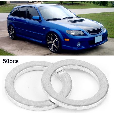 50 Stück Ölablassschrauben-Dichtringe, Dichtungsringe, Teilenummer 995641400, passend für Mazda 323, 626 und 929 (1/5)