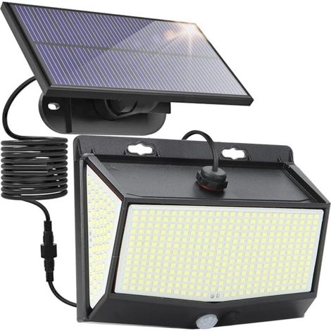 Lampe solaire à détecteur de mouvement,468 LED (1/5)