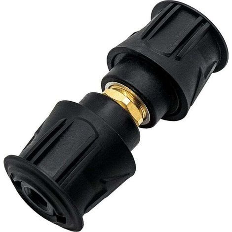 Accessori per idropulitrice, attacco rapido ad alta pressione Karcher a doppia testa, adattatore per collegamento tubo flessibile, confezione da 2 (1/3)