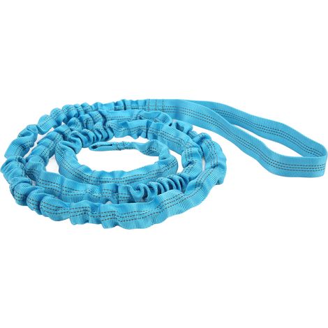 Corde de remorquage élastique extérieure pour vélo, corde de traction extensible pour vélo, pour parent et enfant, bleue (1/5)