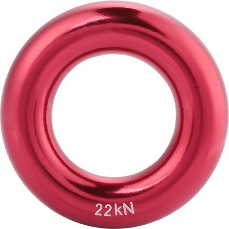 Mousqueton de sécurité 25KN pour escalade et sauvetage, boucle en D, équipement extérieur (Orange) (1/5)