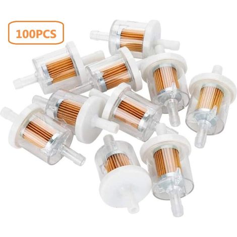 100pcs Motorcycle Integrated Fuel Filter Replacement INTVN Universal Fuel Filter Integrated Filter A005-2 (1/5)