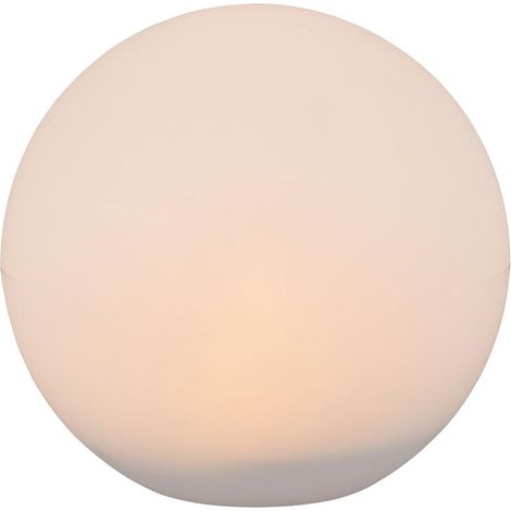 Lampada tavolo da Esterno a LED in Plastica Bianco (1/2)