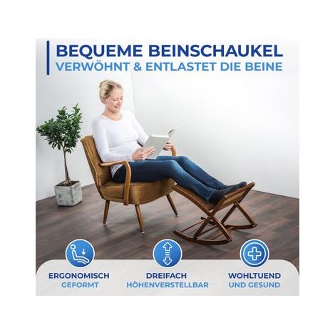 Pouf à bascule en bois KOMFORT (1/5)