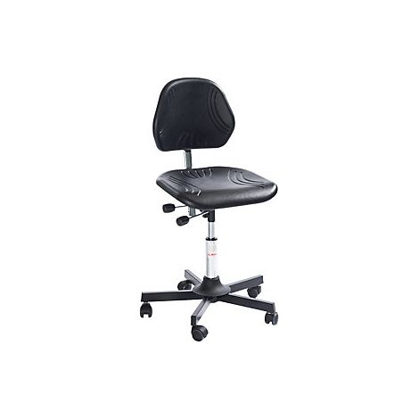 kaiserkraft  Sedia girevole da lavoro COMFORT  con rotelle 