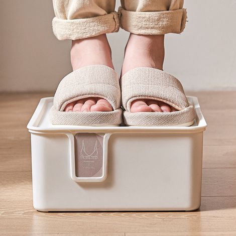 Compartiment à chaussettes et sous-vêtements, en plastique, 15 compartiments, tiroir de rangement, pour culottes, décorations, ficelles, blanc (1/5)