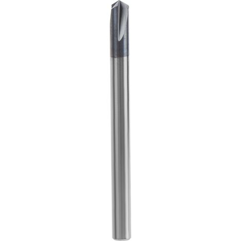 Fraise à chanfreiner 3 dents en carbure tungstène 120° pour CNC – Outil de fraisage D4 x 120° x 50L (1/5)