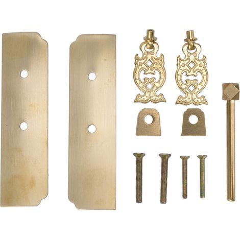 Poignée en laiton Antique chinois, rétro exquise, Installation facile, poignées d'armoire orientales pour armoires, armoires, couleur (1/5)
