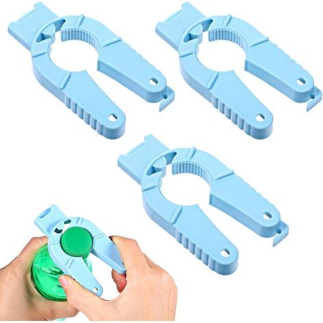 Abridores de botellas multifuncionales - Juego de 3 - Ligeros - Ergonómicos (1/5)