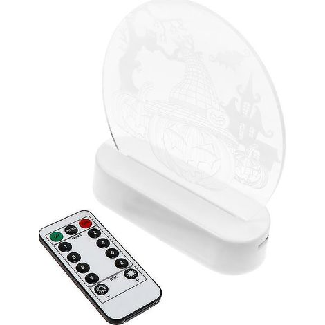 1 Stück Halloween 3D-Nachtlicht für Halloween-Dekorationen