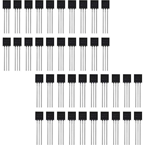 40x HT7333-A 3.3V 0.25A Régulateur de Tension Linéaire LDO 3 Broches 250mA Tension de Sortie Fixe Nom. 3.3V Traversant (1/3)