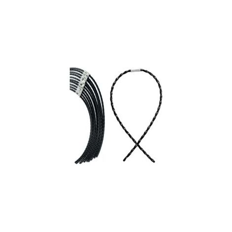 Paquete de 10 bobinas de hilo extrafuerte F016800431 para desbrozadoras AFS 23-37, 37 x 3,5 mm - Crezuo (1/4)