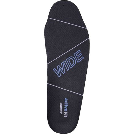 5412-37 RUNNEX® Einlegesohle activeFit wide Gr.37 schwarz/blau