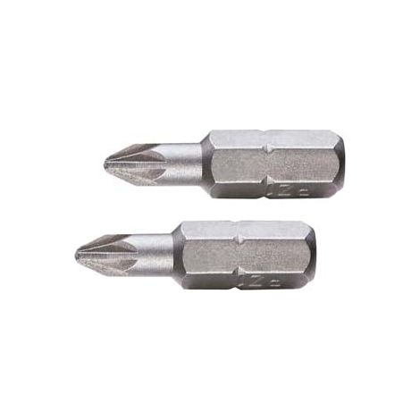 Inserti a Croce Pozidrive in Blister per Avvitatori 25 mm 25 mm Pz 3