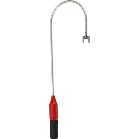 Herramienta universal de derivación de cerraduras con pomo giratorio en forma de J ajustable 360 grados, herramienta de apertura de cerraduras no destructiva. (1/5)