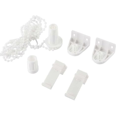 Kit de réparation de quincaillerie pour stores, support d'embrayage de quincaillerie pour stores de 17 mm, chaînette de réparation pour fenêtres latérales, accessoires de rangement pour stores, chaîne (1/5)