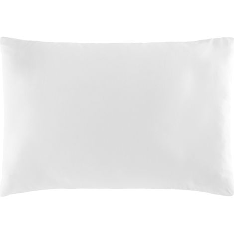 Taie oreiller Microfibre - 50x70 cm - Blanc (1/3)