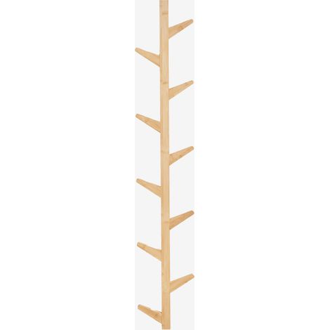 SKLUM Gorafe Bambus-Wandgarderobe  ↑125 cm                                 