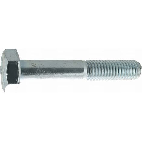 200 Vis métaux tête hexagonale filetage partiel DIN931 acier zingués Bl8/8 - diamètre 6 mm - Diamètre 6 mm