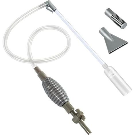 Aquarium Gravel Cleaner, 1.7m Aquarium Vacuum Cleaner, Siphon Aquarium Cleaning Pump for Drain, Duckbill Vacuum Cleaner, Water Change and Sand Clean (1/5)