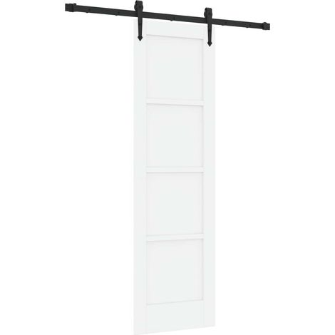 Porte coulissante ORKDAL 61 x 198,5 cm Bois de pin massif vidaXL (1/5)