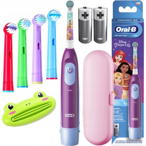 Oral-B DB5510 Kinder-Zahnbürste „Prinzessin“ mit Etui