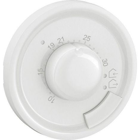 enjoliveur - pour thermostat ambiance - blanc - legrand céliane cb0250 (1/2)