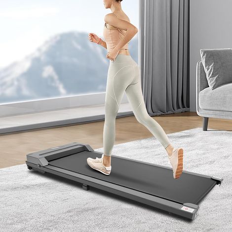 Walking Pad Laufband mit LED - 3.0HP Laufband - Tragbares Laufband für Büro & Zuhause - Flexibles Under Desk Schreibtisch Treadmill (1/5)