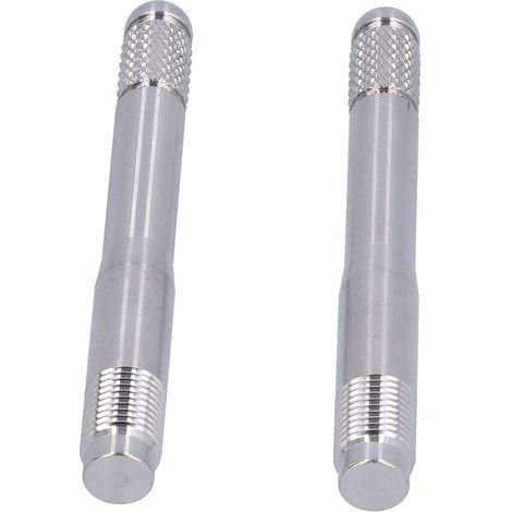 Deux goujons de positionnement de roue, guide de montage de roue, filetage M14 x 1,5, outils en acier inoxydable. (1/5)