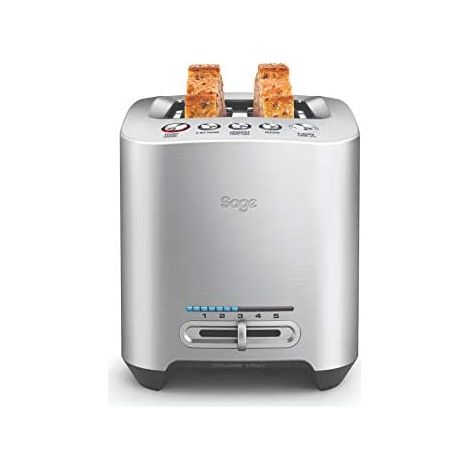 Sage Elettrodomestici Smart Toast 2 fette, 1000 W, Acciaio inox, Acciaio inox spazzolato (1/5)