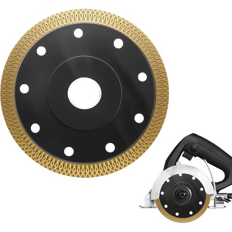 Diamond Disc 125 mm for Grinder Extra Fine Cutting Blade for Tiles Granite Concrete Stone Disc Dry or Wet Cutting Diamond Disc 125 mm for Tile, Stoneware Ceramic, Porcelain and Cera (1/5)